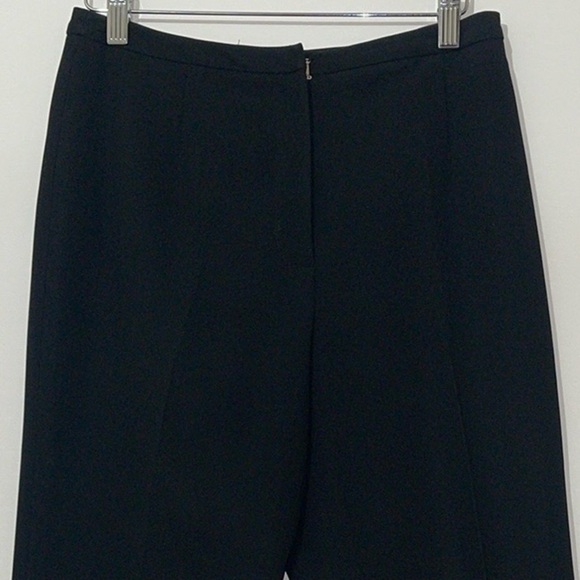 Ann Taylor Vintage Y2K Black Ankle Tapered Trouser Pants Size 2 - Picture 5 of 7